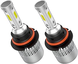 Crownova 9004 Led Headlight Bulbs, S2 Series Flip COB Chips, 3600lm Hi/Lo Beam, 6500k Cool Daylight (9004 HB1) - coolthings.us