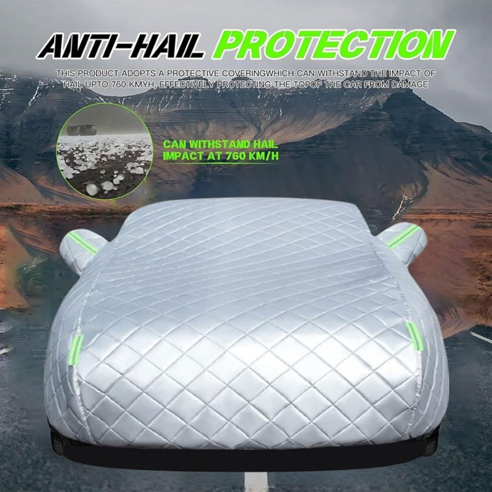 Bâche Voiture Extérieur Anti-grêle pour Mercede Benz 190 (W201) 1982-1993 Housse Protection Anti-grêle Coton Epais Imperméable, Personnalisé Bâche Voiture, Protection UV Vent Poussière