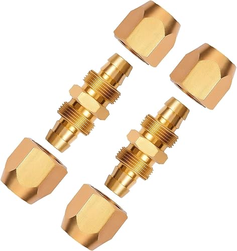 Pronese Soild Brass HPT - Kit de reparación de empalmador de manguera reutilizable de latón para manguera de identificación de 38 pulgadas disponible en Yaxa Guatemala