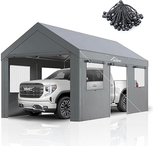 Paredes laterales de tienda de campaña instantánea para toldo desplegable de 10 x 10 pies, impermeable 210D, 3 paredes laterales, naranja (solo 3