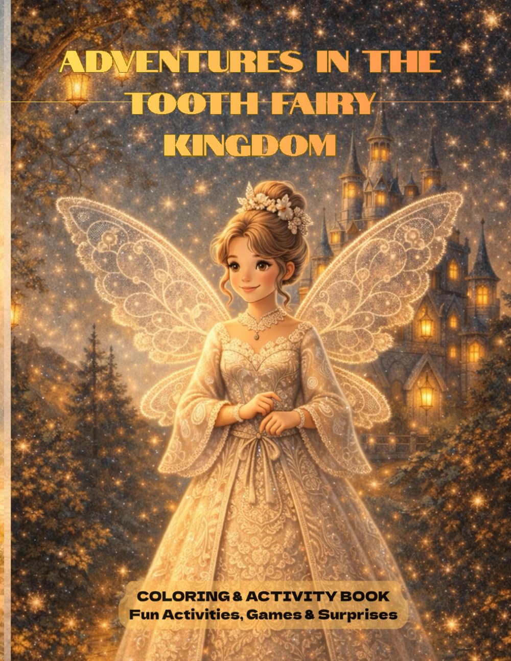 Adventures in the Tooth Fairy Kingdom: A Coloring & Activity Book for Kids