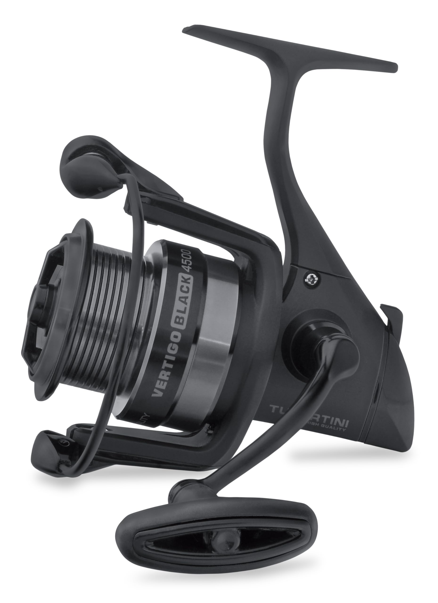 Tubertini 9922xx Vertigo Black, Mulinello ad alta efficienza con corpo rigido in lega Metal Royal.