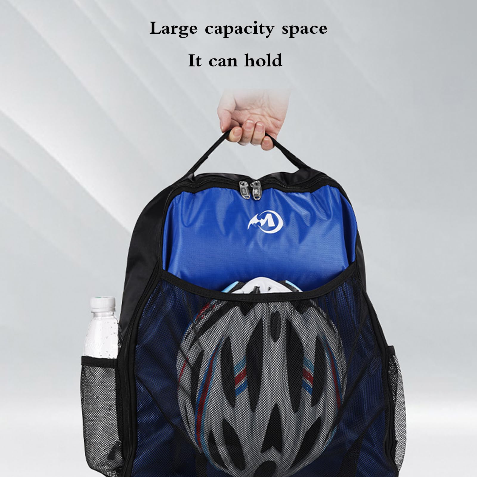Mochila Patines Hielo Línea Ruedas Grandes Espacios Fácil Llevar Mujeres Hombres Niños