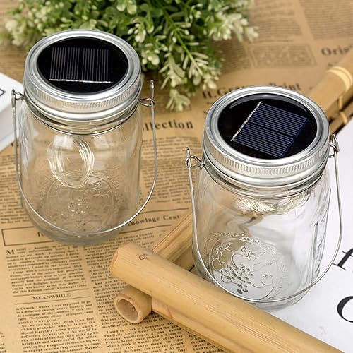 Miniatura 4 de Decorman Asas de alambre de acero inoxidable (mango fácil), colgador de tarros de conserva, tarro de bola, gancho para colgar tarros de boca