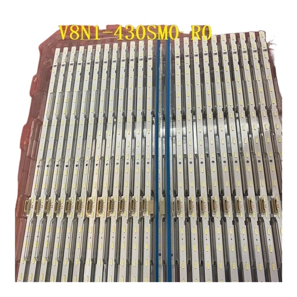 Bande de rétro-éclairage LED pour Samsung TV UE43NU7025 UE43NU7190U UE43RU7100 UE43RU7200 (2 PCS)