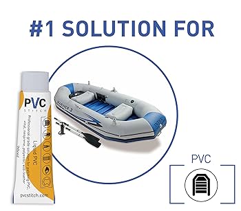 PVC Stitch Waterproof Repair Kit For Air Mattresses, Waterbeds, Above