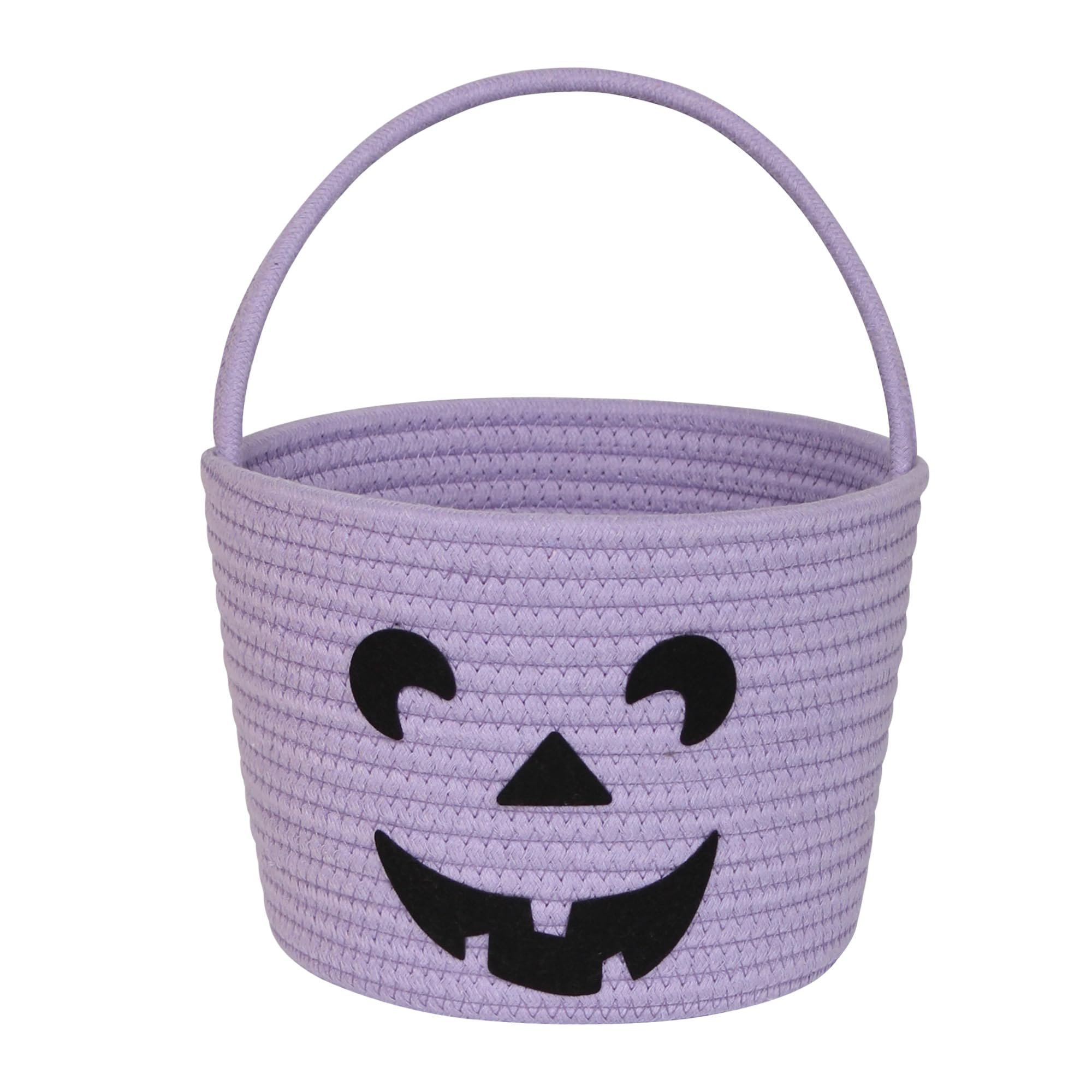 Halloween Pumpkin Basket - Kids Candy Bucket -8
