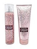 Signature Collection - A Thousand Wishes- Gift Set- Fine Fragrance Mist & Ultra Shea Body Cream by Bath & Body Works