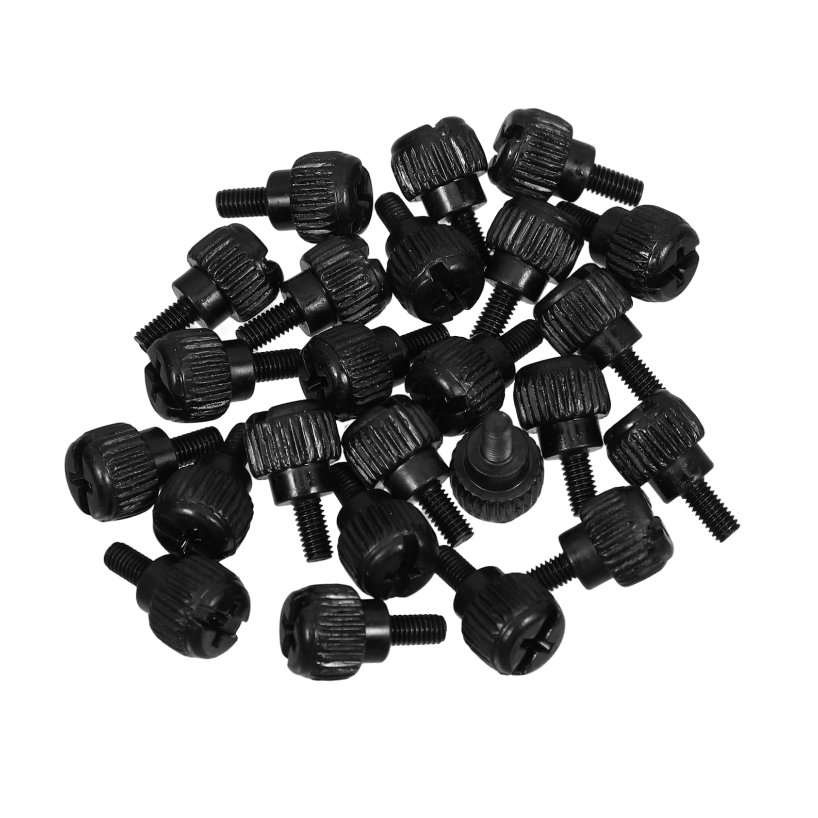 SEWACC 24pcs Computer Screw Thread Standoffs for PC Cases Power Supply Motherboard Easy Install Screws for Computer Repair and Upgrade