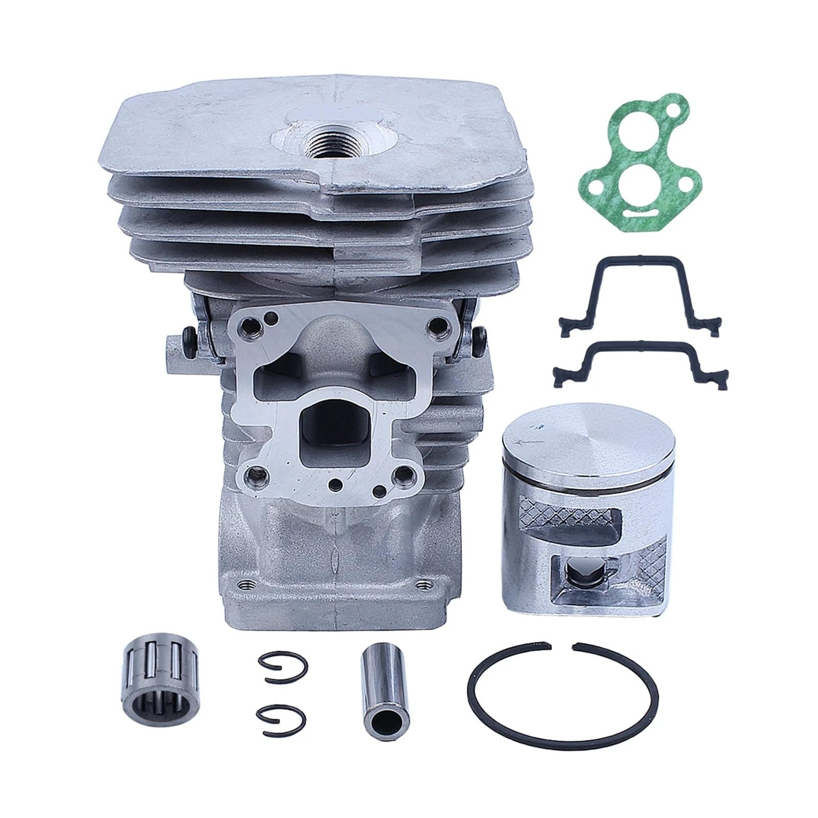 Kit de juntas y cojinetes de pistón de cilindro de 41 mm for motor de motosierra H-u-s-q-v-a-r-n=a 435, 440 y 440e, piezas for herramientas de jardinería.