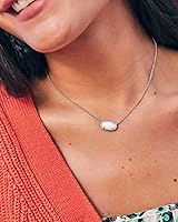 Vista 85 de Kendra Scott - Collar Elisa con dije para mujer, joyería de moda, chapado en oro de 14 quilates