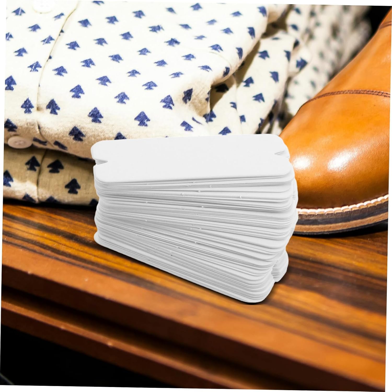 200pcs T-shirt Stays: Reusable Collar Support Bands For Men Shirts Retail Store Packaging Accessories For Shipping Needs