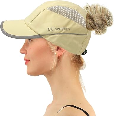 C.C Sports Active Ponytail Messy Buns 