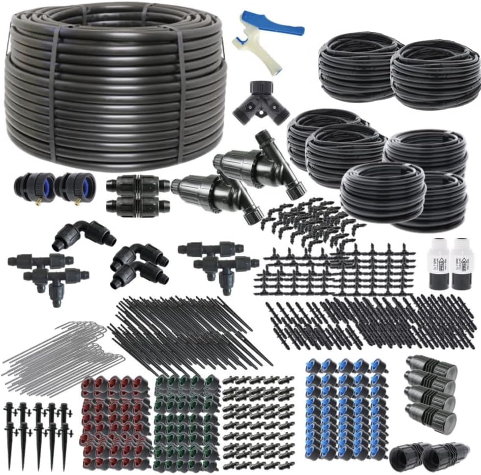 Drip Depot Drip Irrigation Kit for Vegetable Gardens - Kit Size : Standard