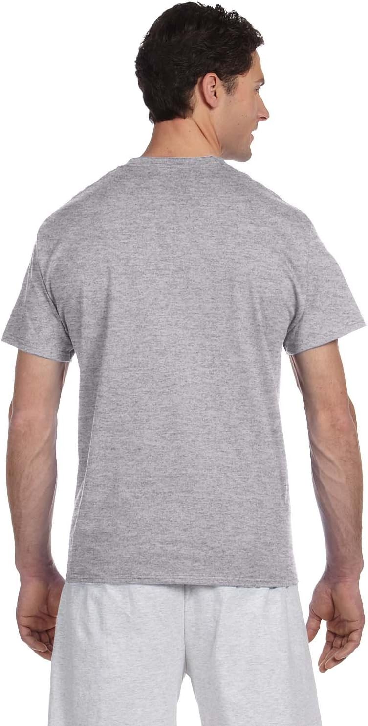 Champion Short Sleeve Tagless T-Shirt T525C Light Steel Medium - Image 2