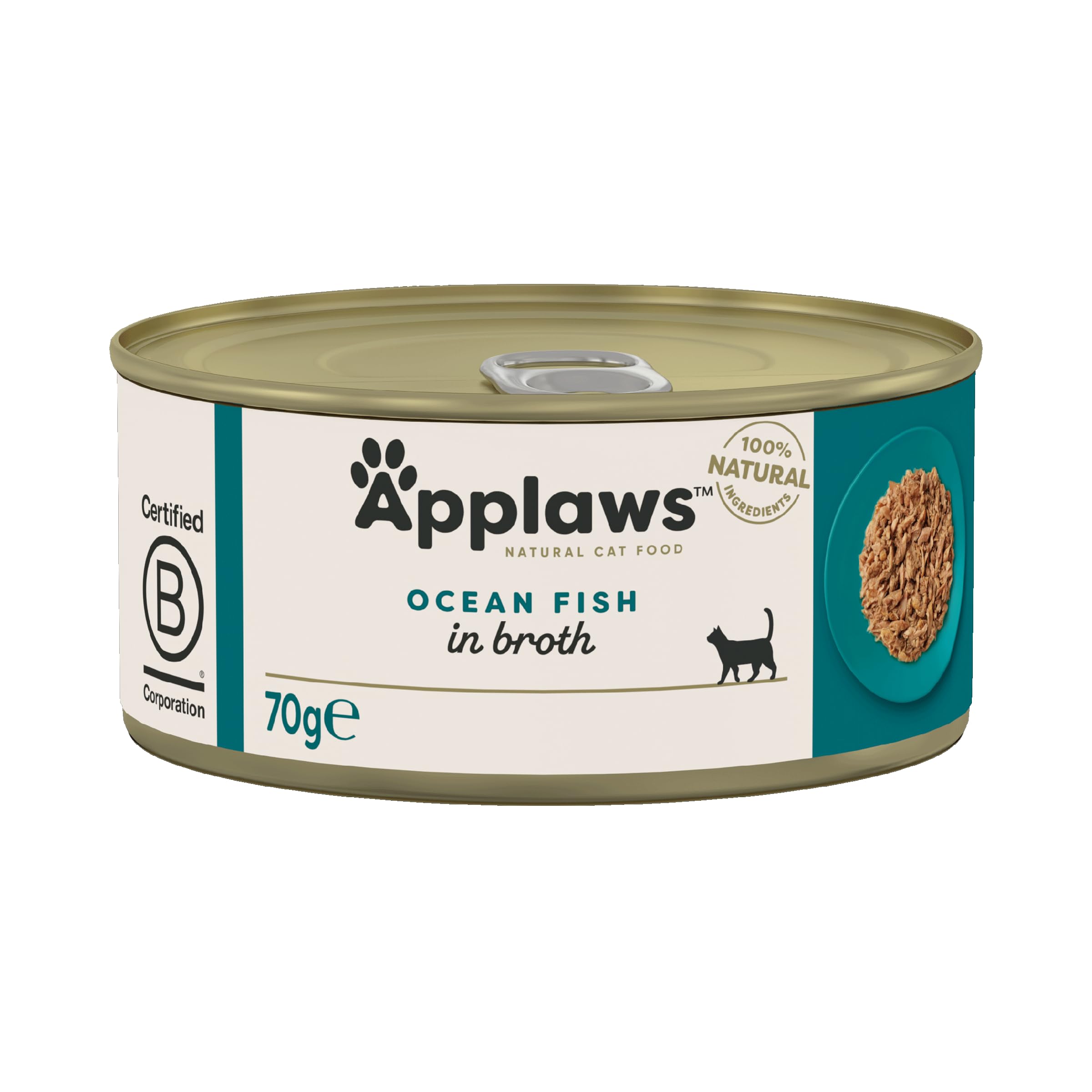 Applaws Natural Premium Wet Cat Food for Adult Cats, Ocean Fish in Broth Pack of 4 x 70g Cans (B08KGZJRSK) Amazon Price History, Amazon Price Tracker