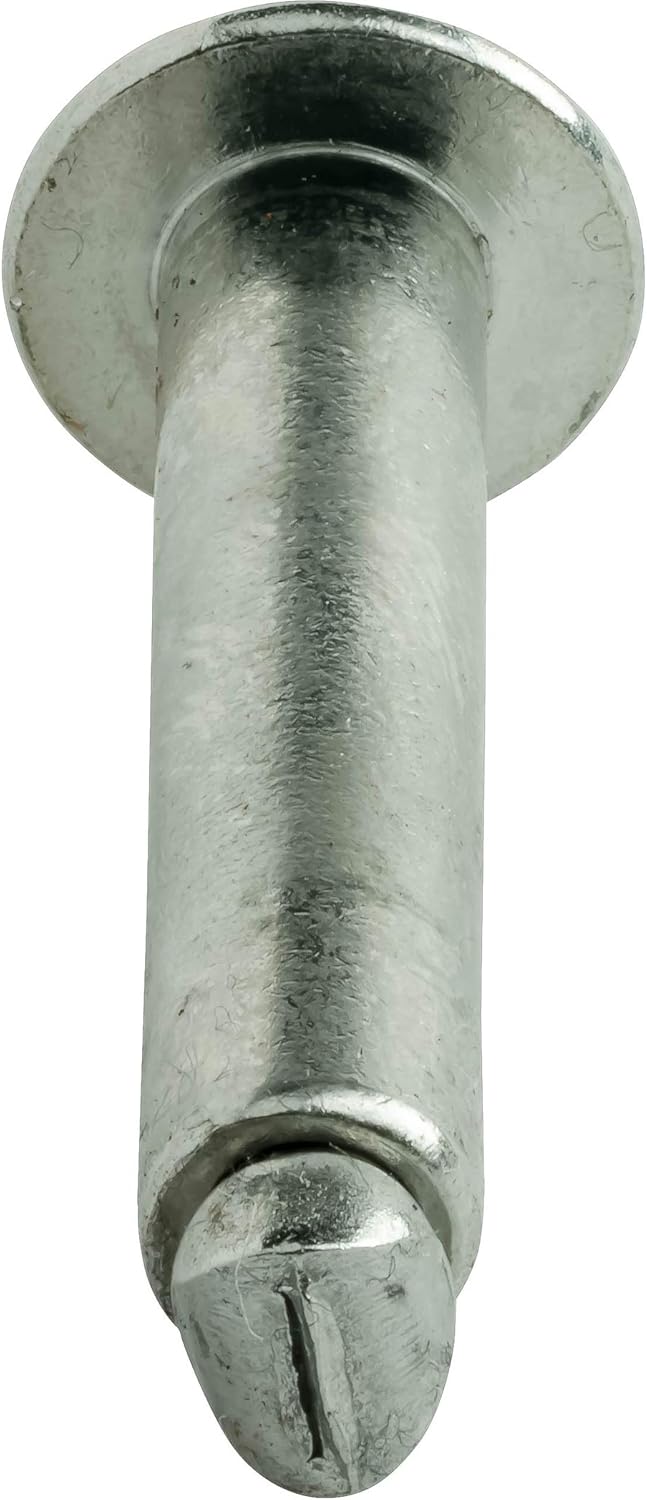 Fastenere Pop Rivets - 3/16" x 1" (25pcs) Heavy Duty, Open-End, Stainless Steel, Dome-Head Blind Rivets, Corrosion-Resistant, High Tensile & Shear Strength, 6-16 Gap 0.876"-1.00"