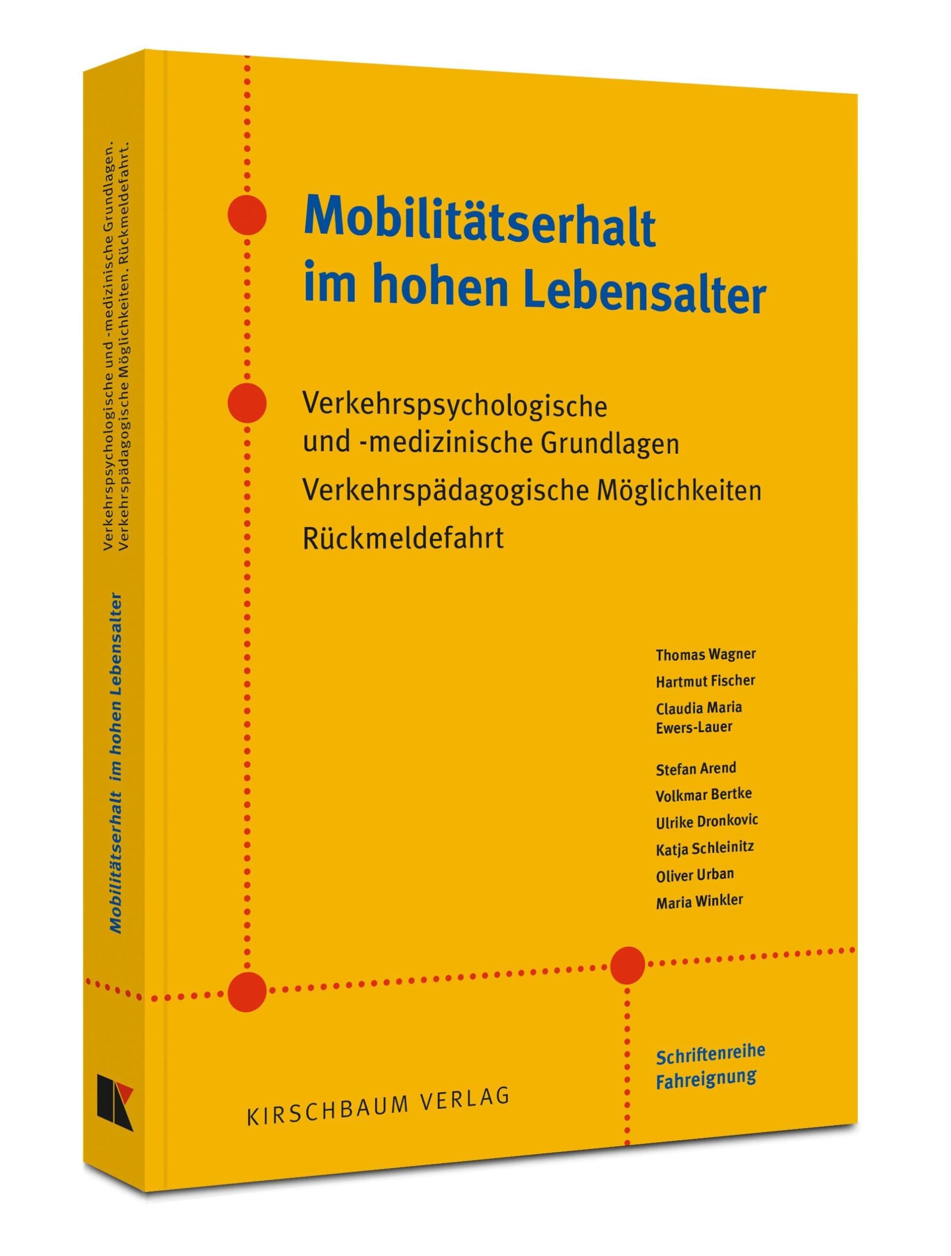 Mobilitätserhalt im hohen Lebensalter: Verkehrspsychologische und -medizinische Grundlagen, Verkehrspädagogische Möglichkeiten, Rückmeldefahrt