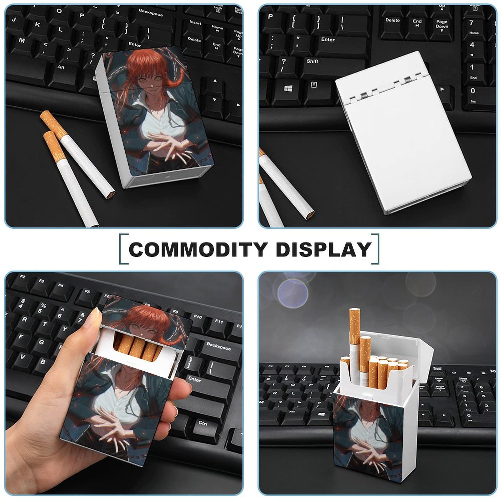 Amazon.co.jp: チェンソーマン マキマ メンズシガレットケース 煙草