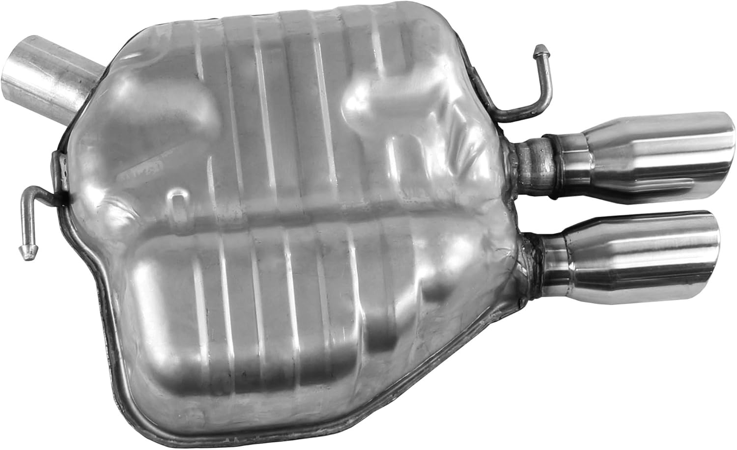 Walker Quiet-Flow 21736 Direct Fit Exhaust Muffler 2.5" Inlet (OD) 2.5" Outlet (OD) for Ford E-350 Super Duty