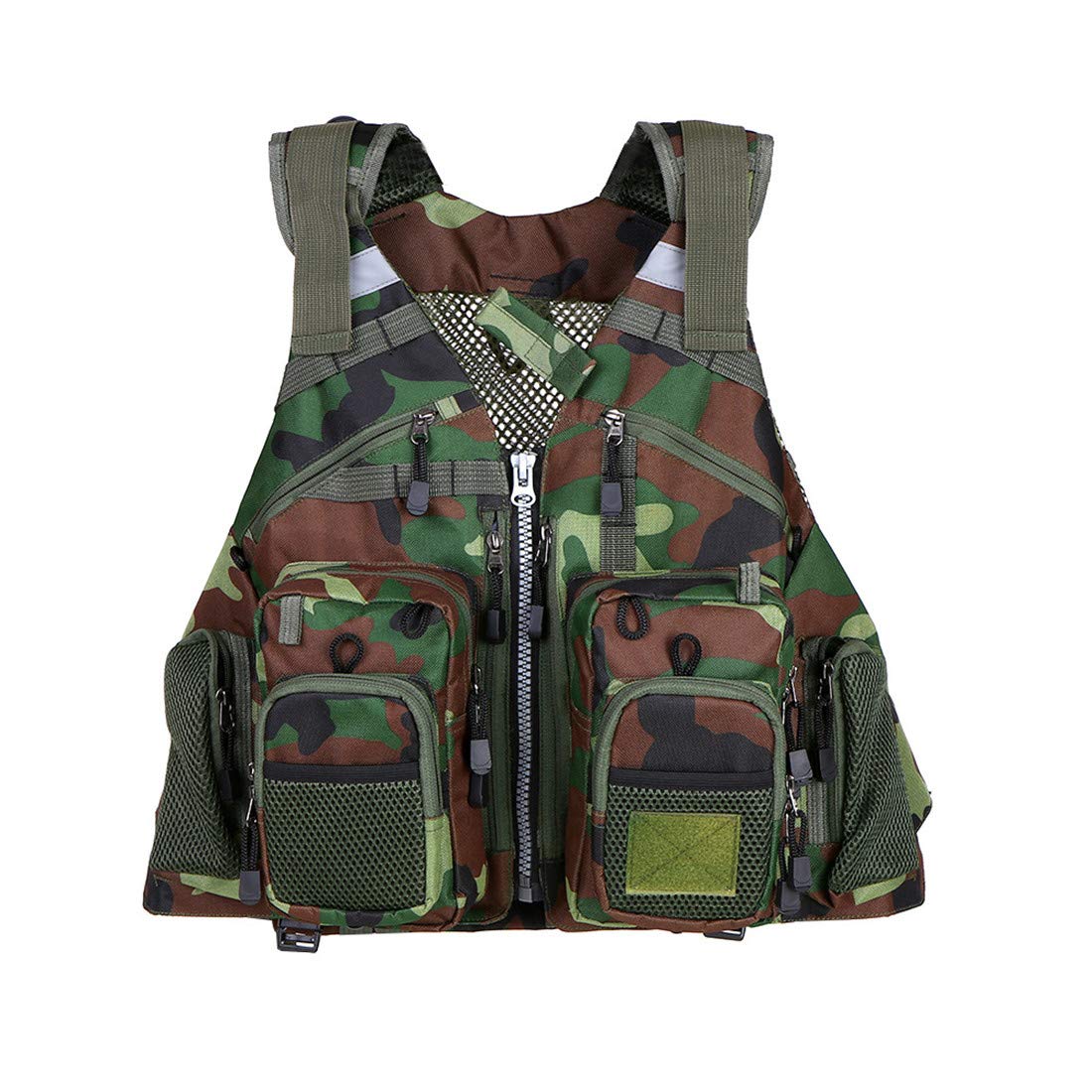 Gilet Da Pesca,gilet Di Raffreddamento Leggero Casual Da Uomo, Gilet Multifunzione Da Pesca Avventura,Gilet Tattico Casual Da Direttore Della -tasche