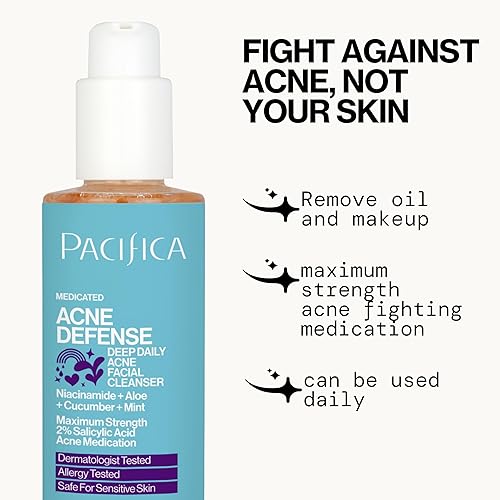 Miniatura 4 de Pacifica Acné Defense Face Wash Unisex 58 oz