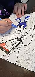 Five Nights at Freddy's Official Coloring Book: An AFK Book: Cawthon ...