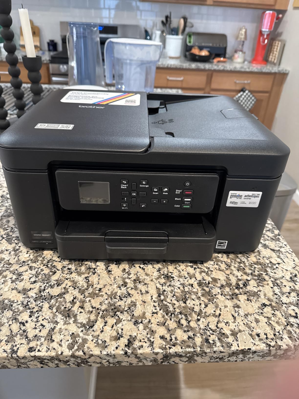 All-in-One Printer on a Home Office Desk