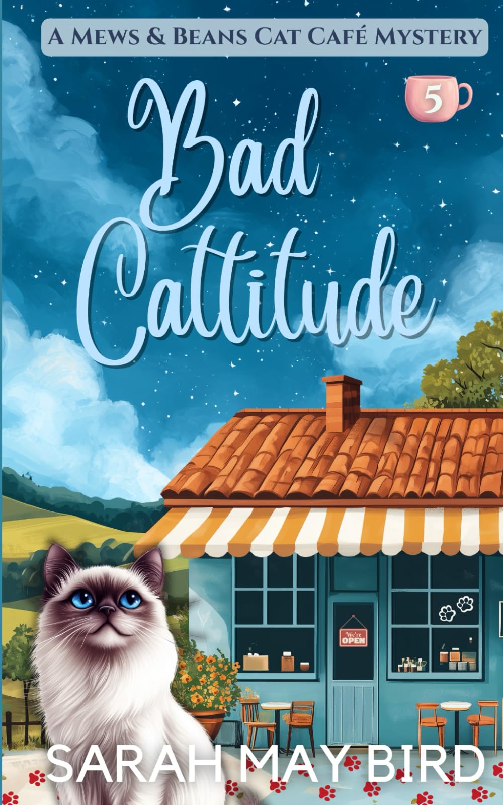 Bad Cattitude: A Cat's Whisker Café Mystery (Mews and Beans Cat Café Cozy Mysteries)