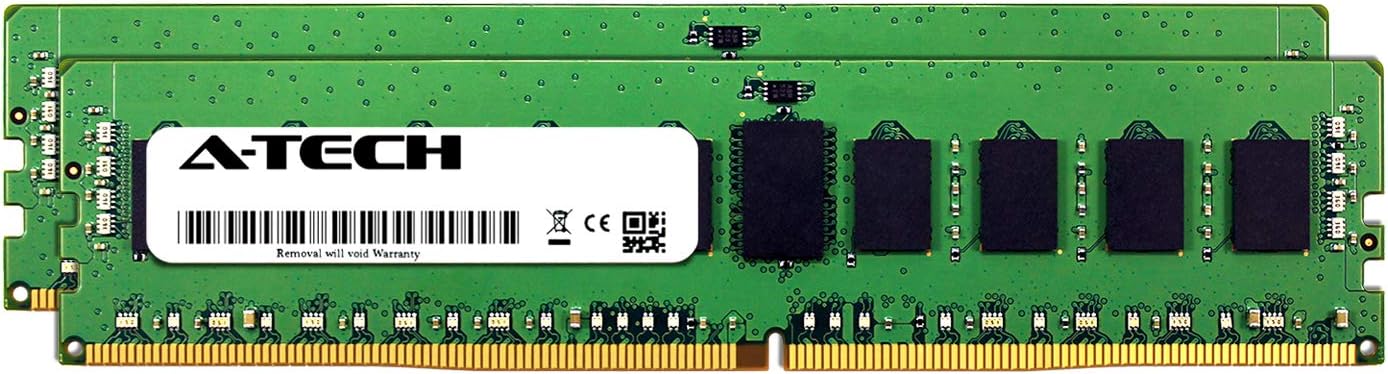 A-Tech Kit de 64 GB (2 x 32 GB) para estación de trabajo HP Z4 G4 - DDR4 PC4-21300 2666Mhz ECC registrado RDIMM 2Rx4 - Memoria RAM de servidor