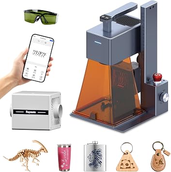 Raymoto R1 Pro 20W Laser Engraver with Safety Cover, Easy Setup