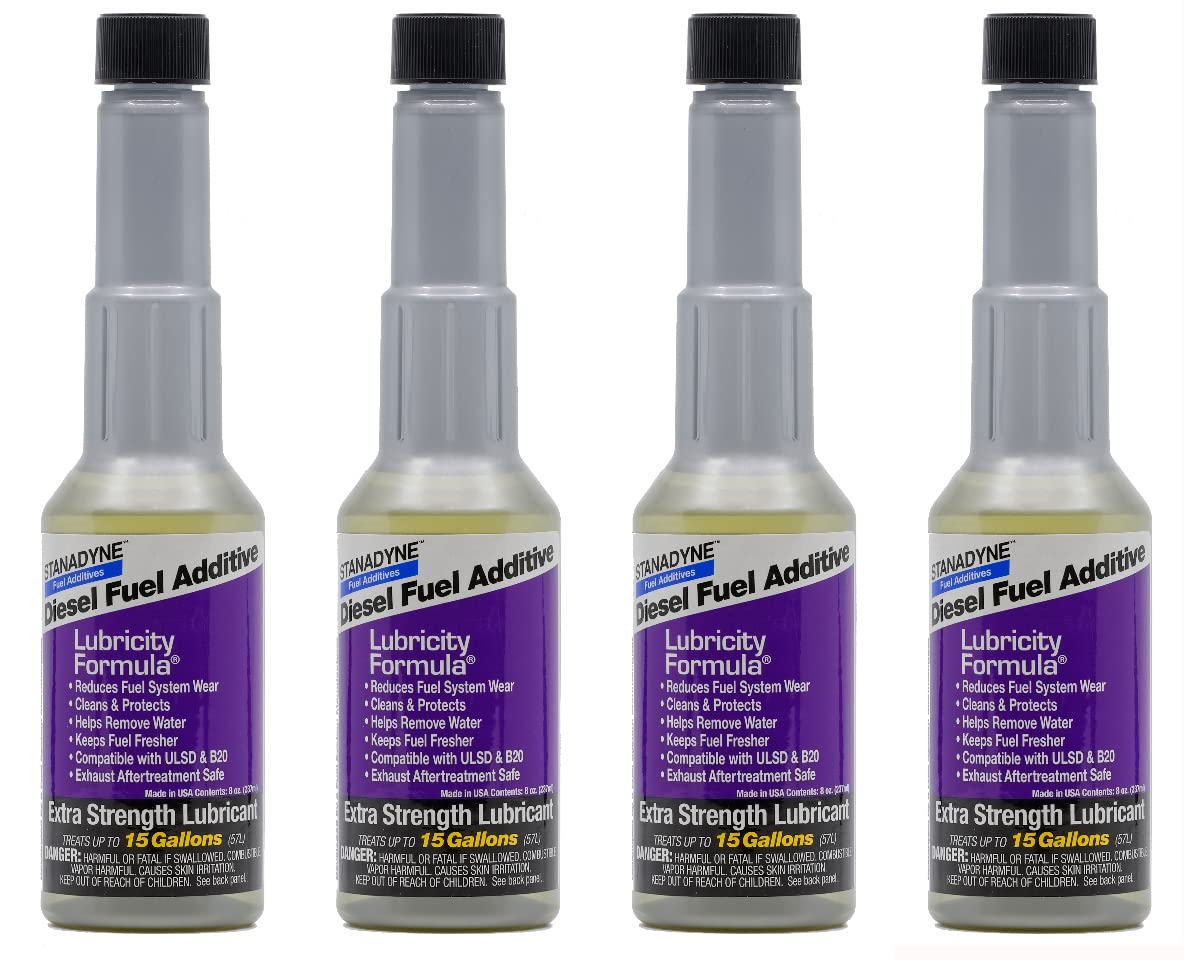Lubricity Formula by Stanadyne - 4 Pack of 1/2 Pint (8oz) Bottles | Stanadyne # 38559