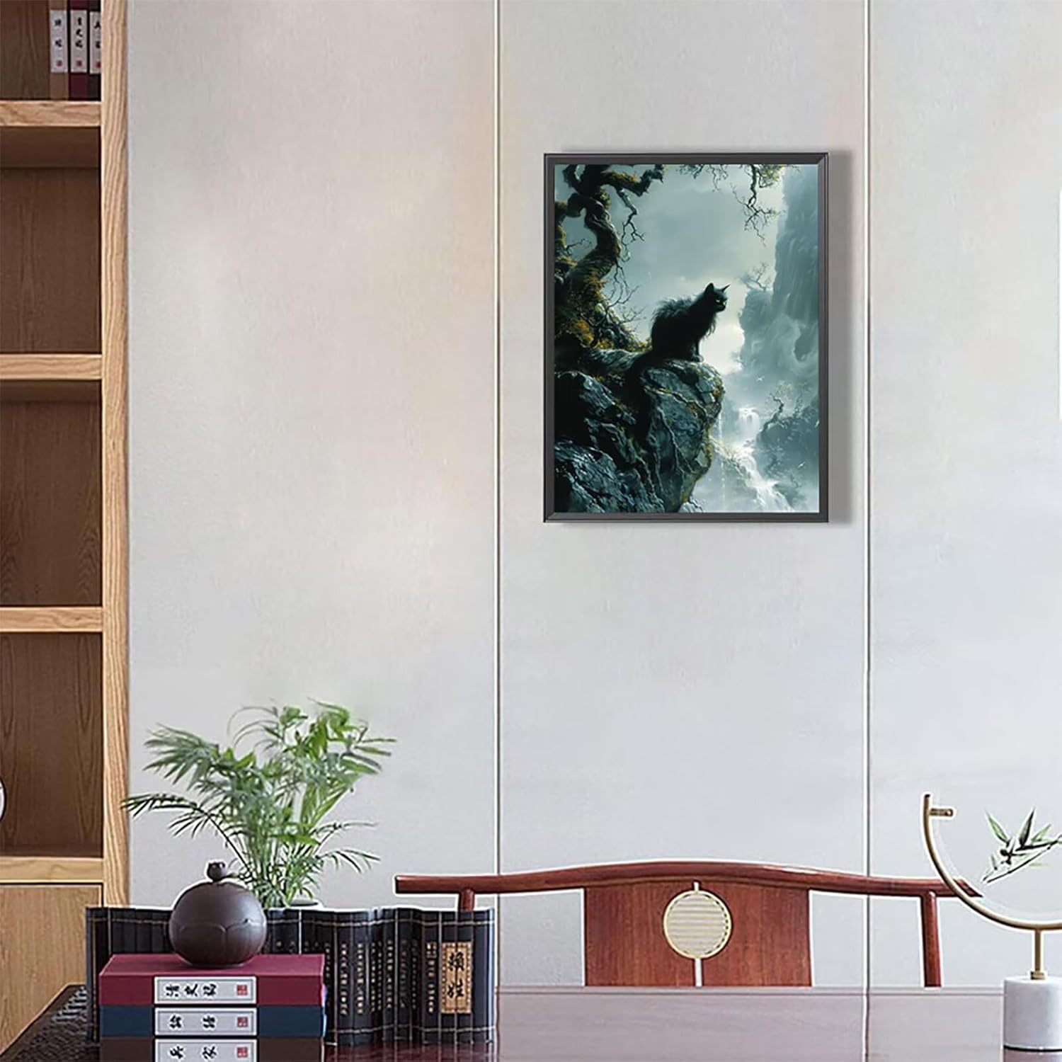 Amazon.co.jp: 数字油絵 猫、かわいい 数字塗り絵 キット DIY 大人 初心者向け デジタル油絵 手塗り 数字キットによる絵画 Paint  By Numbers アクリルペイント 水彩画 数字でペイント ホーム オフィス装飾 ギフト 40x40cm, フレーム付き FA-1165 :  おもちゃ Paint by Numbers 大人用 猫, DIY 数字油絵 ハンドメイドクラフトアート 絵画, 簡単 塗り絵 数字 木, ペイ