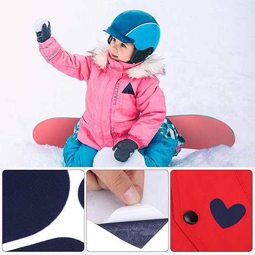 Vista 14 de Parches de reparación de nailon de 3 x 79 pulgadas, parches autoadhesivos de nailon, parches para chaqueta, reparación impermeable, parches tenaces