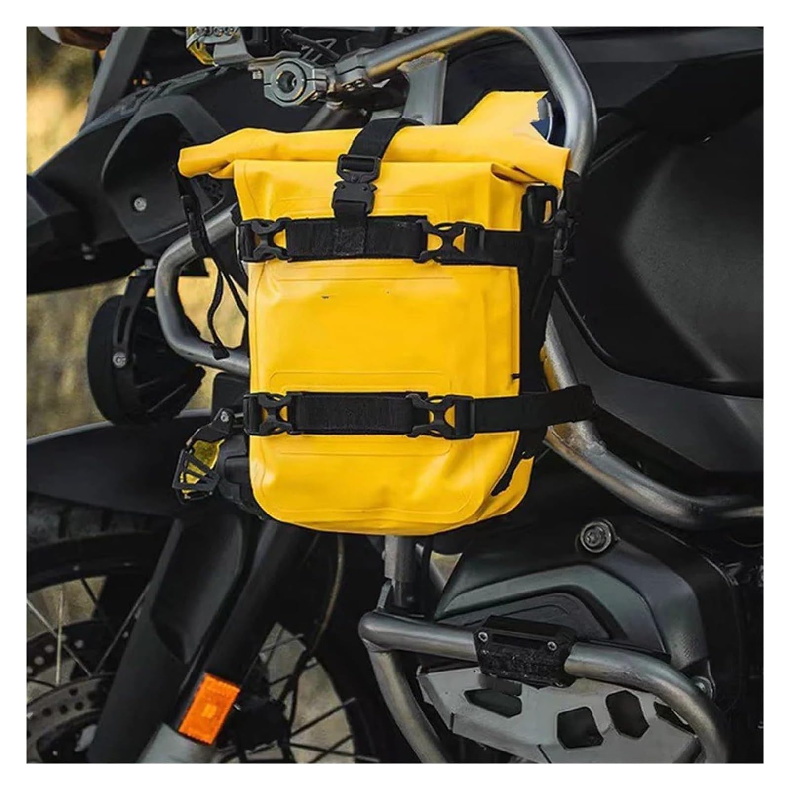 Per Moto Per BMW Per R1200GS Per R1250GS Per R1200 Per R1250 GS Barre Paramotore Per Telaio Borsa Impermeabile Strumento Di Riparazione Posizionamento Motore Borsa Laterale(Yellow 1pc)