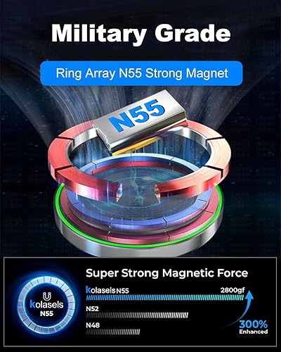 Miniatura 4 de Soporte magnético para tablet de automóvil, imán fuerte, brazo de metal para salpicadero, parabrisas, iPad, soporte de succión para camión,