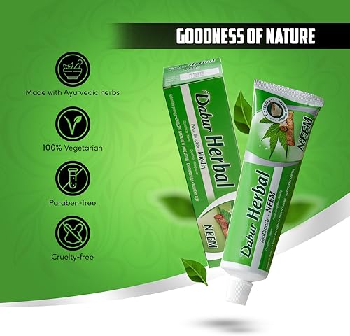 Miniatura 5 de Dabur Herbal Neem Pasta de dientes, 5.43oz