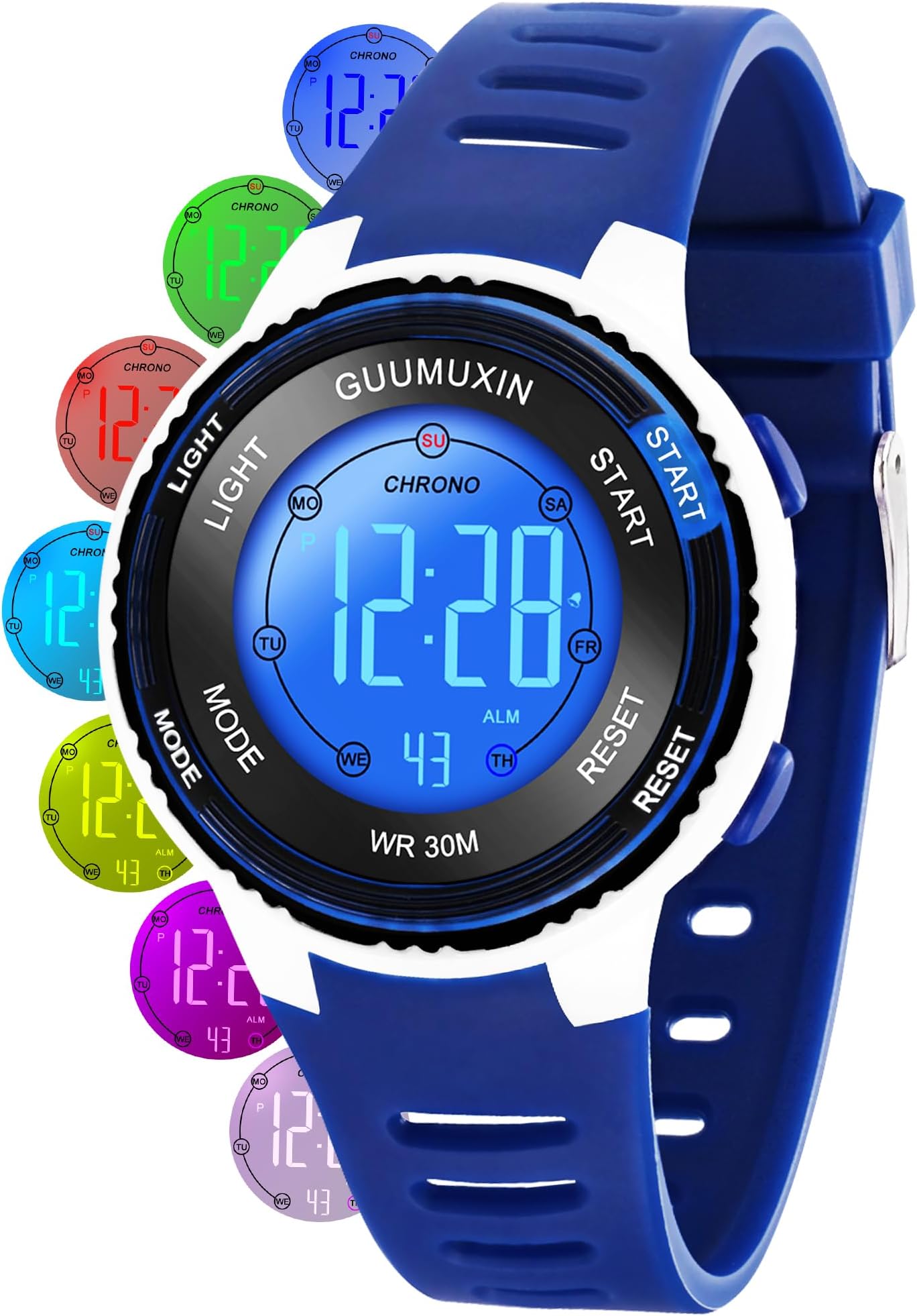 Digital Kids Watch 30 M Waterproof for Girls Boys 5-16