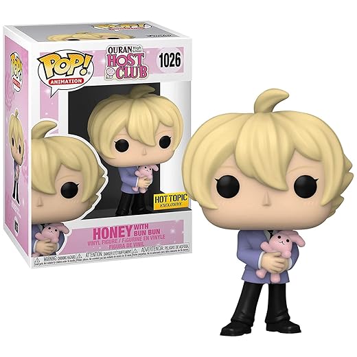 Pop Funko Ouran High School Host Club Pop Animation Honey With Bun Bun Vinyl Figure