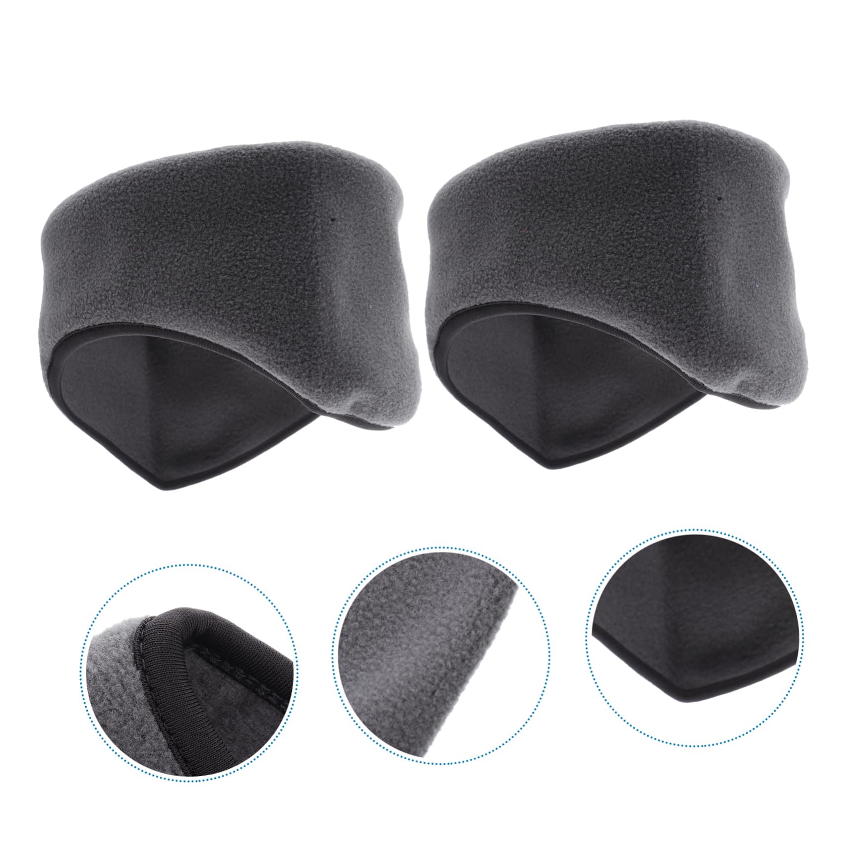 Holibanna Fleece Ear Warmers Headband Lightweight Comfortable Full Cover Windproof Warm for Sports Activities