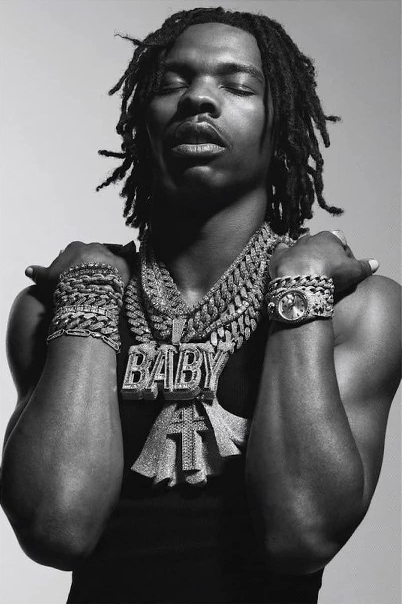 Lil Baby, Poster, Rolled, Size 12 X 18 Inch, by Dark Star One