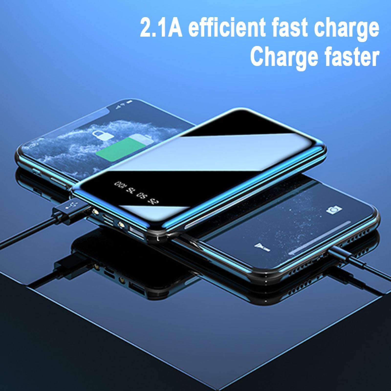Przenośna ładowarka 30000 mAh cyfrowy wyświetlacz bateria zewnętrzna do iPhone Xiaomi Huawei zielona
