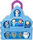 Fisher-Price Little People Toddler Toy Disney Frozen Carry Along Castle Case Playset with Figures for Pretend Play Kids Ages 18+ Months​