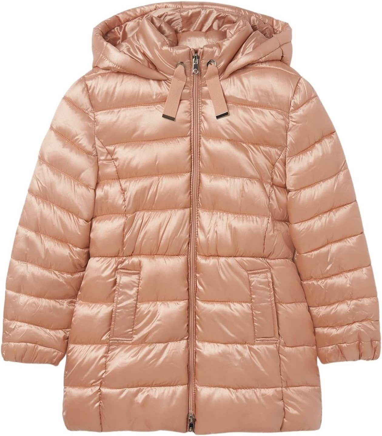 Mayoral Padded long coat for Girls Rose