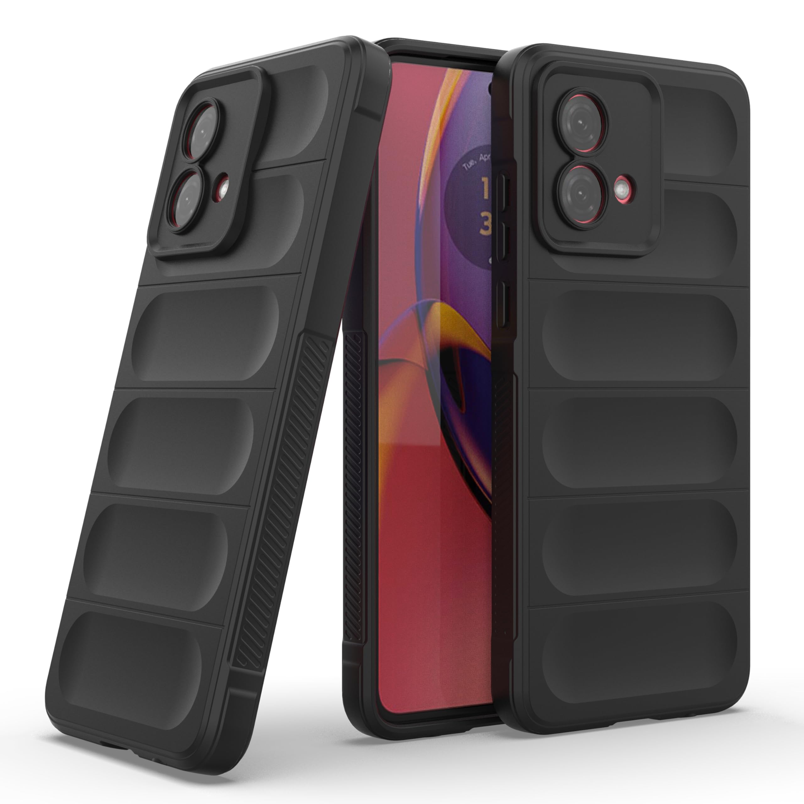 Zapcase Back Case Cover for Motorola Moto G84 5G | Compatible for Motorola Moto G84 5G Back Case Cover | Liquid Silicon Case for Motorola Moto G84 5G with Camera Protection|Black (B0CKXQVVN6) Amazon Price History, Amazon Price Tracker