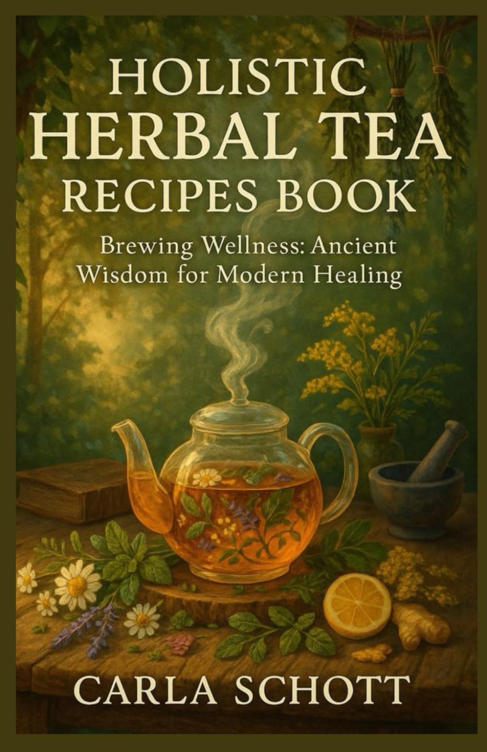 Holistic Herbal Tea Recipes Book: Brewing Wellness: Ancient Wisdom for Modern Healing
