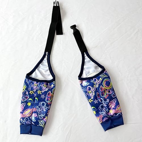 Miniatura 17 de Rodillera protectora para callos para perros, rodillera frontal, soporte para codo, mangas de mascotas para heridas, tratamiento de callos