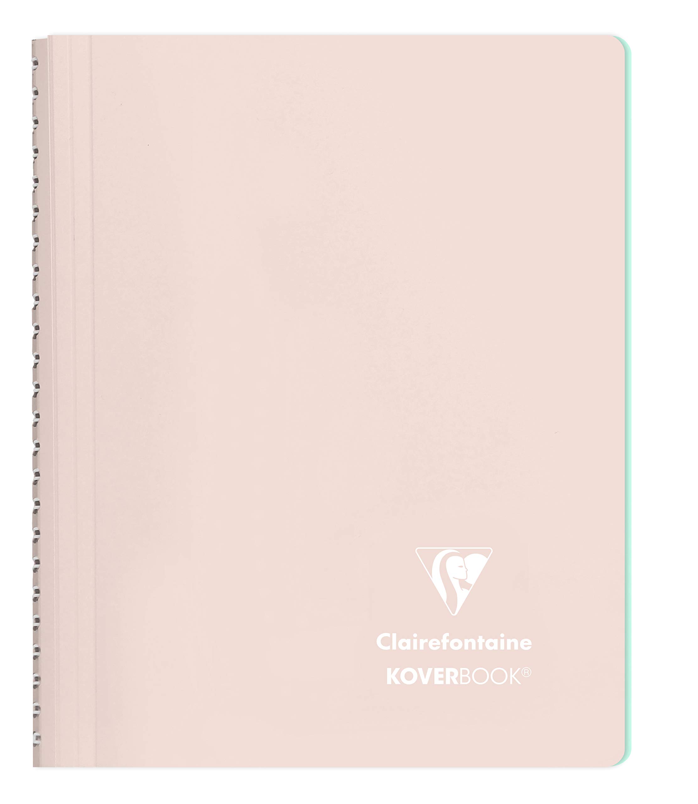 Clairefontaine 366781C 5 Spiralhefte Koverbook A5 80 Blatt liniert sortiert
