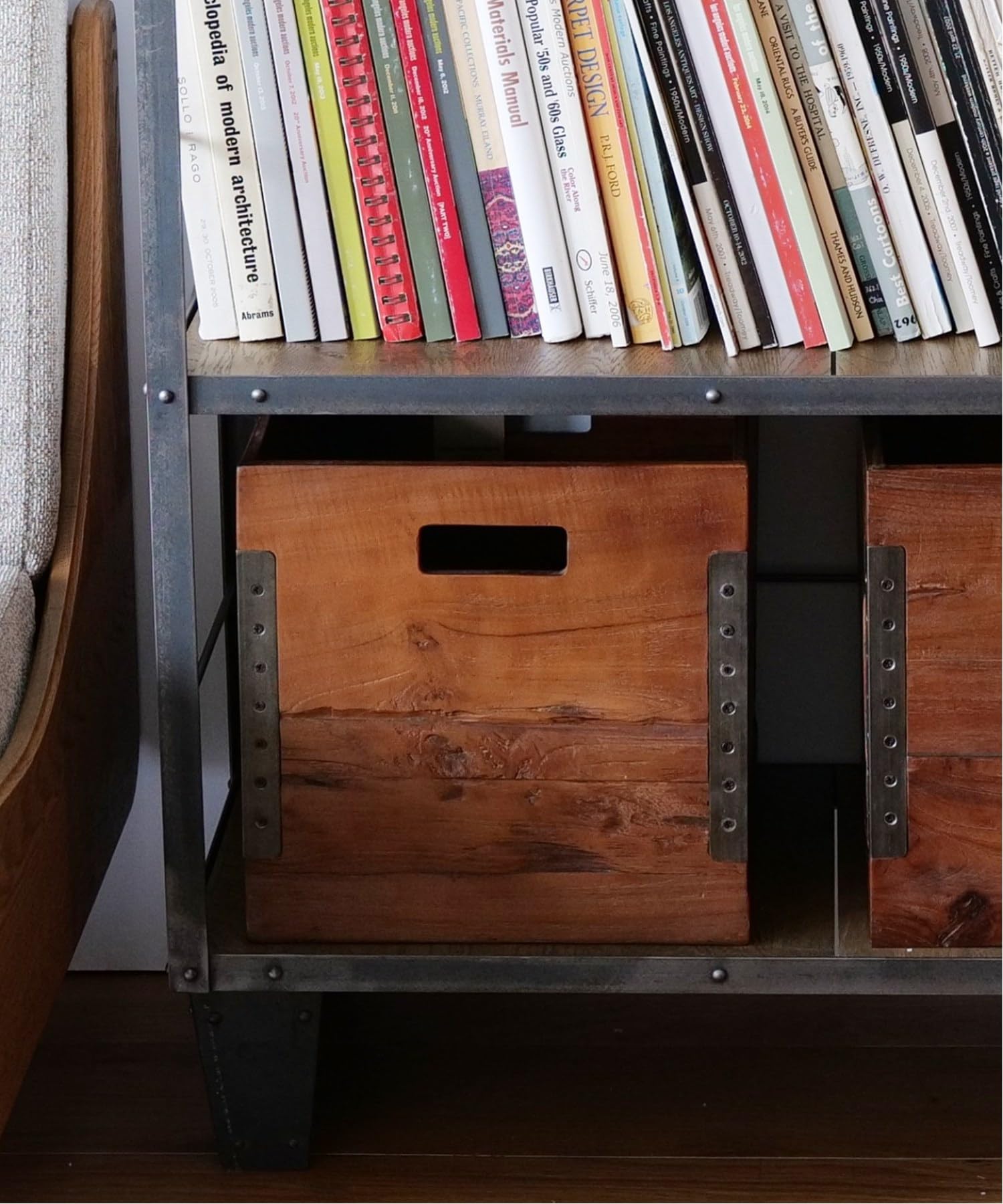 Amazon｜ACME Furniture 収納ケース ボックス収納 ボックス 木製 TROY