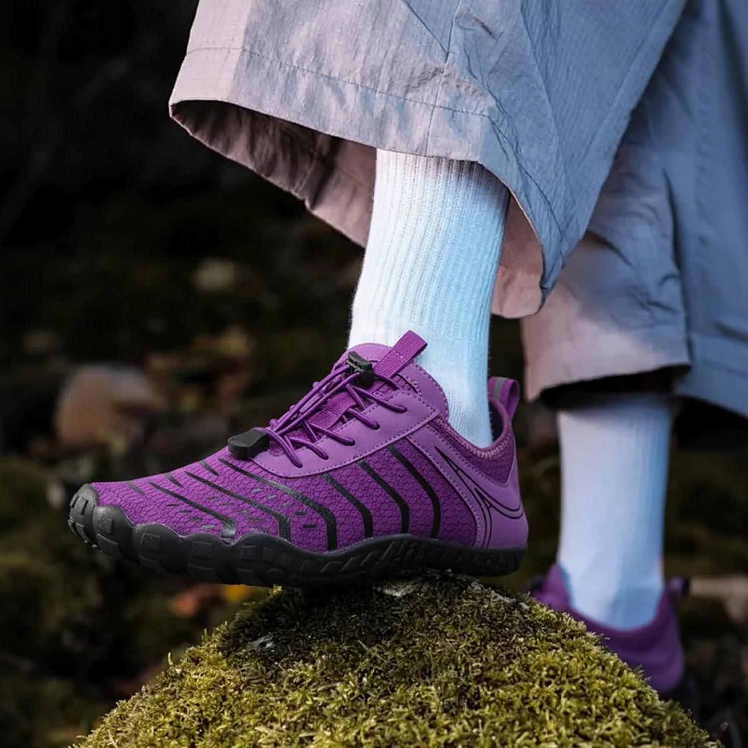 2026 New Hiking Barefoot Shoes Womens Mens Footwear,Wide Toe Box Water Shoe for Women Men,Zero Drop Comfortable & Non-Slip Barefoot Vitality Shoe Women's Athletic Footwear for Walking Hiking - Image 2